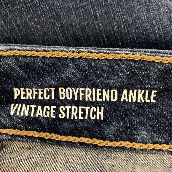 Torrid Womens Jeans Perfect Boyfriend Ankle Vintage Stretch Size 16 Medium Wash - Picture 5 of 7